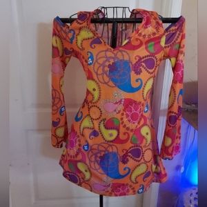 Morph Customs Flower power dress size L